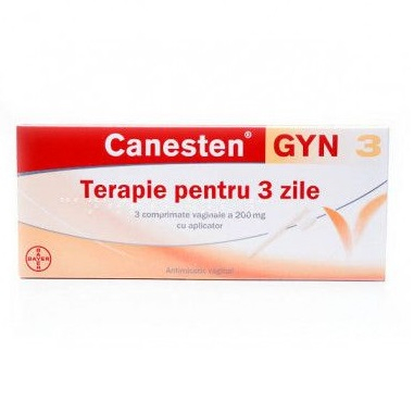 Canesten GYN 3, 3 comprimate vaginale [1]