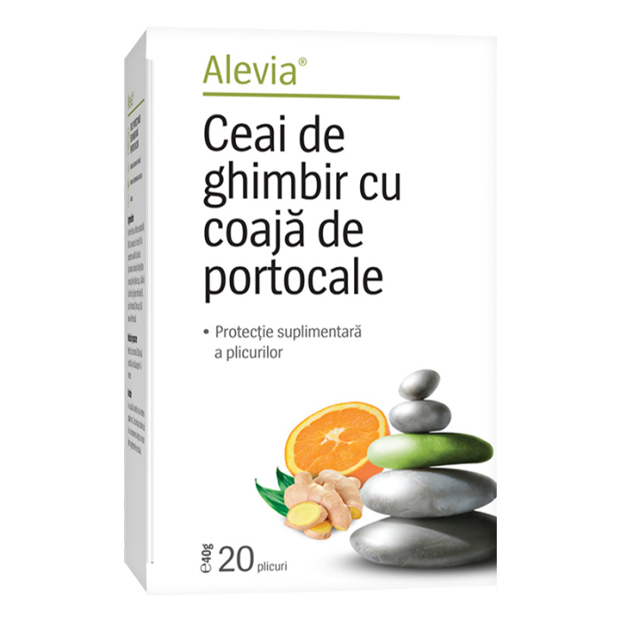 Ceai de ghimbir cu coaja de portocale 20 plicuri [1]