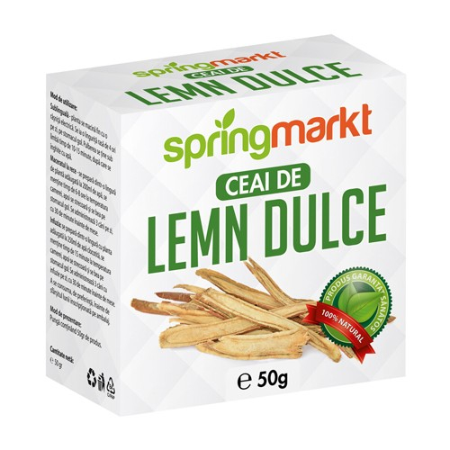 Ceai Lemn Dulce Radacina 50gr springmarkt [1]
