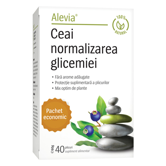 Ceai Normalizarea Glicemiei 40 plicuri [1]