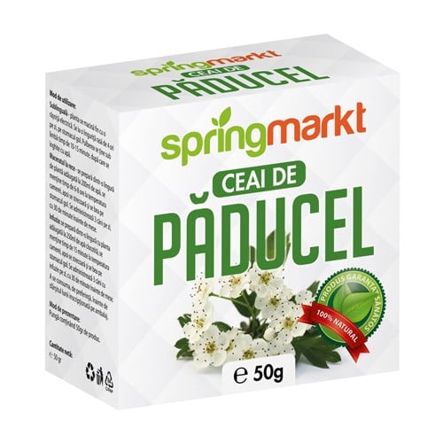 Ceai Paducel Frunze si Flori 50gr springmarkt [1]