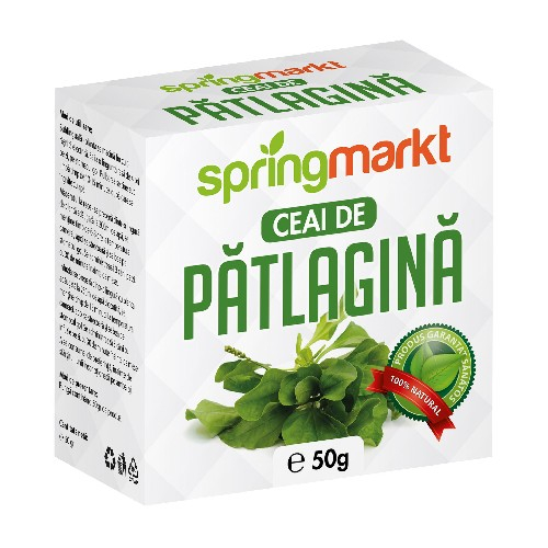 Ceai Patlagina Frunze 50gr springmarkt [1]