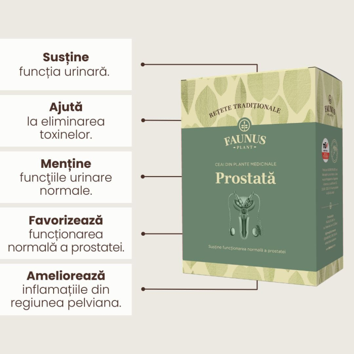 Ceai -Rețete Tradiționale- Prostata 180g [5]