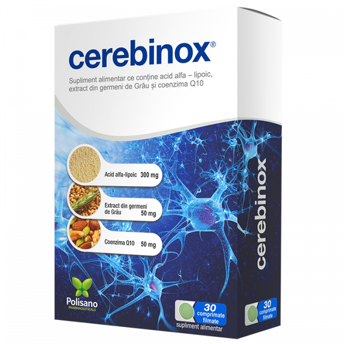 Cerebinox, 30 comprimate filmate [1]