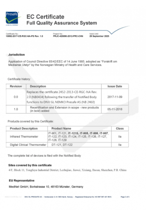 Termometru cu infrarosu fara contact IT122 [7]