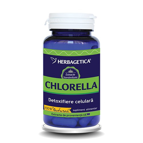 Chlorella Detoxifiere celulara, 60 capsule [1]