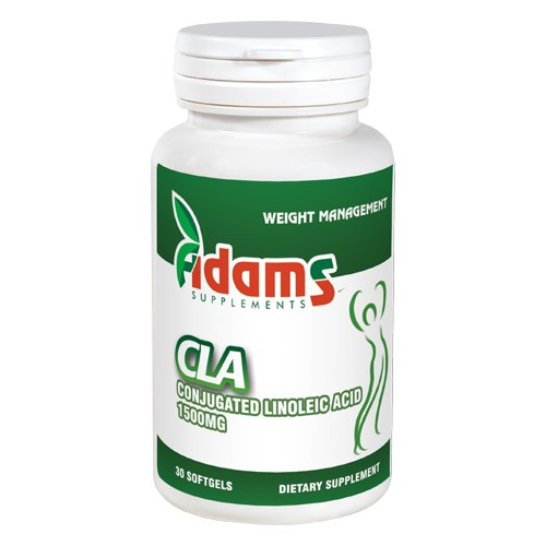 CLA 1500mg 30cps. Adams Supplements [1]