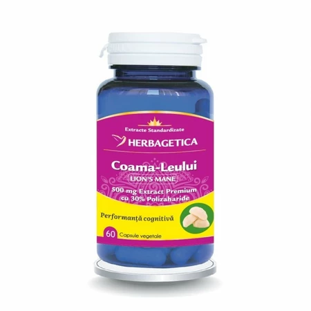 Coama Leului , 60 Capsule Vegetale [1]