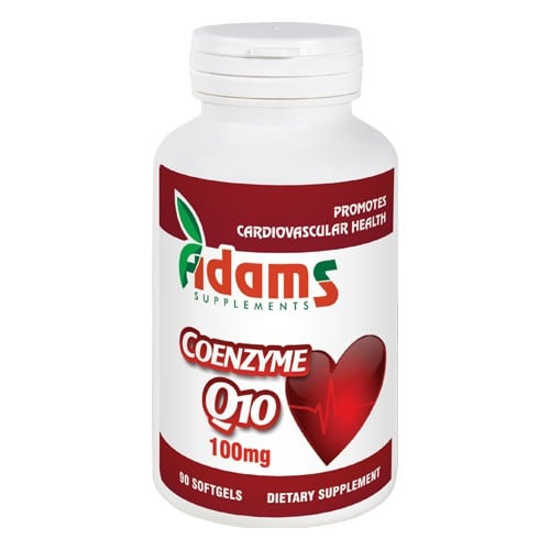 Coenzima Q10 100mg 90cps. Adams Supplements [1]