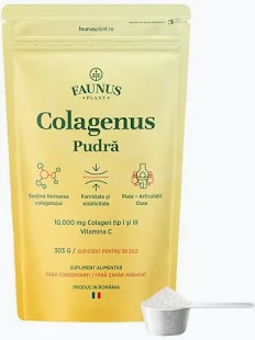 Colagenus Vitamina C Pudră 303 g, Faunus Plant [2]