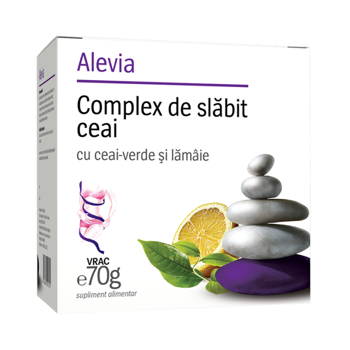 Complex de Slăbit cu Ceai Verde și Lămâie Vrac 70 g [1]