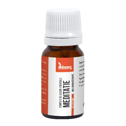 Complex de Uleiuri Esentiale Meditatie 10ml Adams Supplements [1]