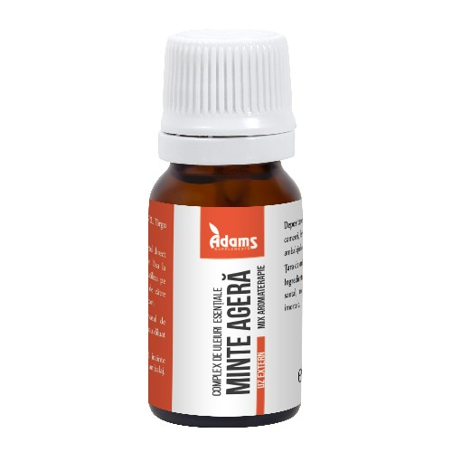 Complex de Uleiuri Esentiale Minte Agera 10ml Adams Supplements [1]