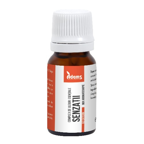 Complex de Uleiuri Esentiale Senzatii 10ml Adams Supplements [1]