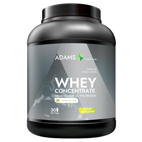 Concentrat proteic din zer, vanilie, 908gr, Adams [1]