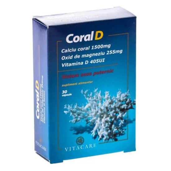 Coral D, 30 capsule, Vitacare [1]
