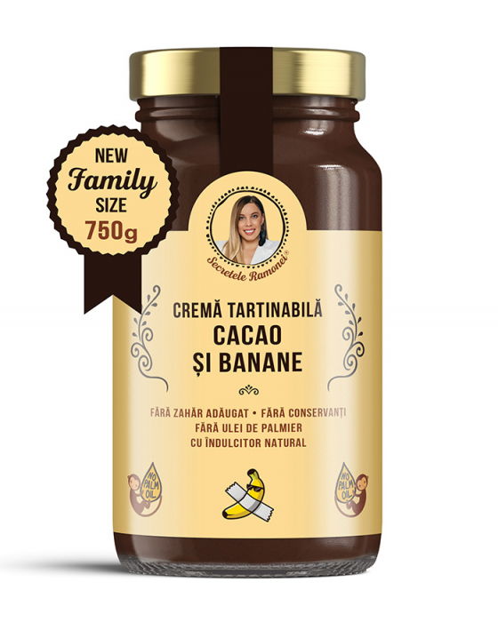 Cremă tartinabilă cu cacao și banane - 750g [1]