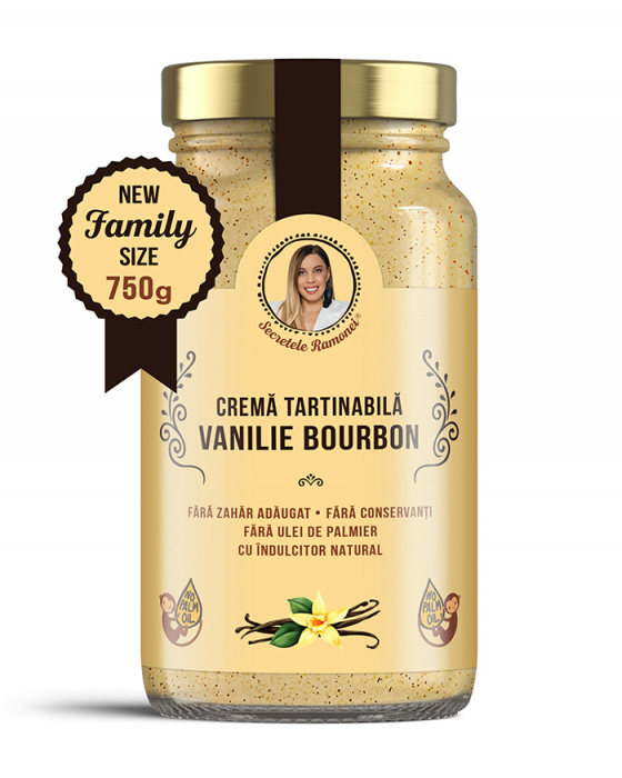 Cremă tartinabilă vanilie Bourbon - 750g [1]