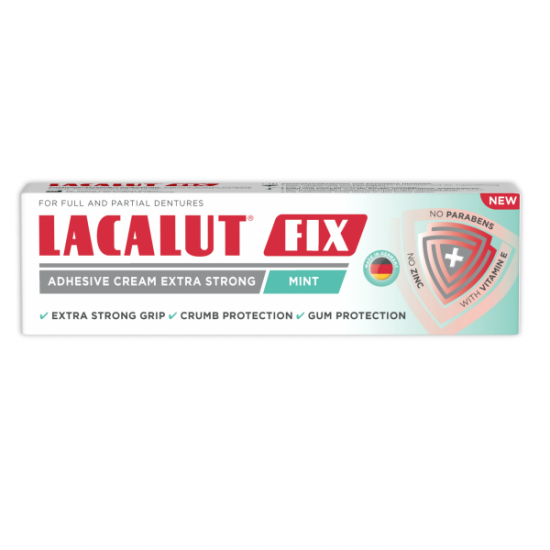 Crema adeziva Lacalut fix mint, 40 g [1]