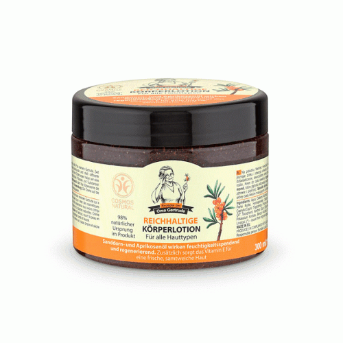 Crema corporala nutritiva cu ulei de catina 300ml Oma Gertrude [1]