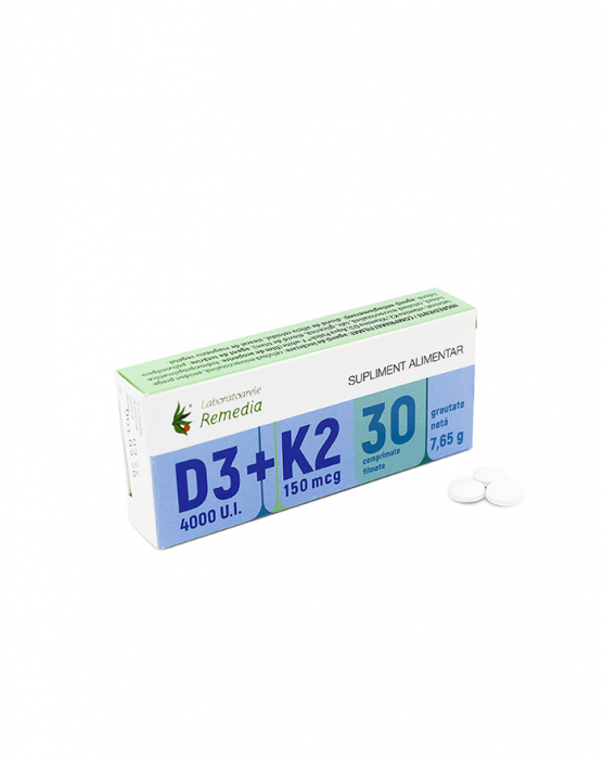 D3 (4000 U.I.) + K2 (150 mcg) [1]