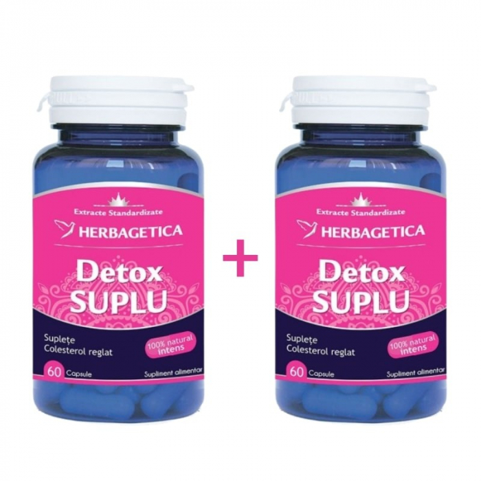 Detox Suplu X 60Cps, 1Cut+1Cut [1]