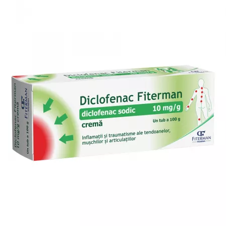 Diclofenac Crema 10 mg/g ,100 G [1]