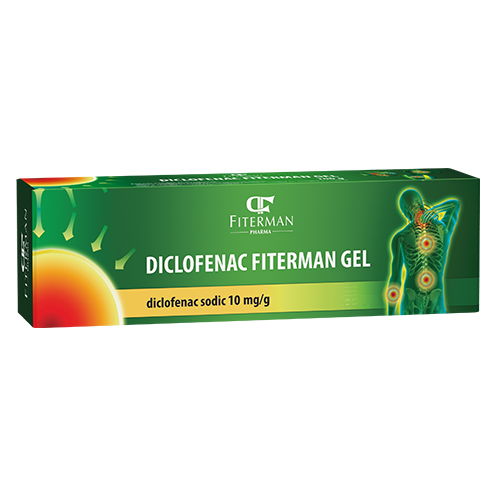 Diclofenac Fiterman 10 mg/g, gel x 100 g [1]