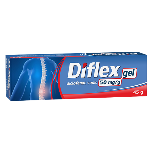 Diflex  50 mg/g, gel x 45 g [1]