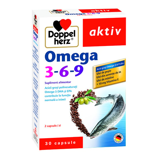Doppelherz aktiv Omega 3-6-9, 30 capsule [1]