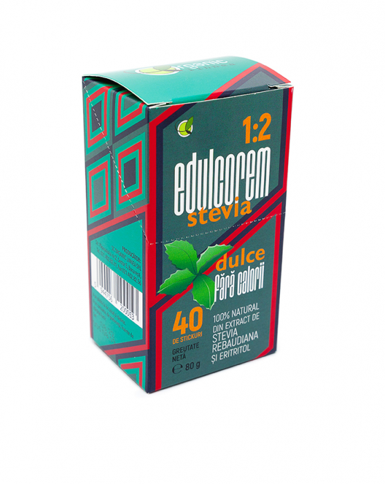 Edulcorem Stevia 1:2 40 stick [1]