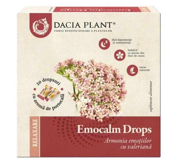 Emocalm Drops (100G) X 20Buc - Dacia Plant [2]