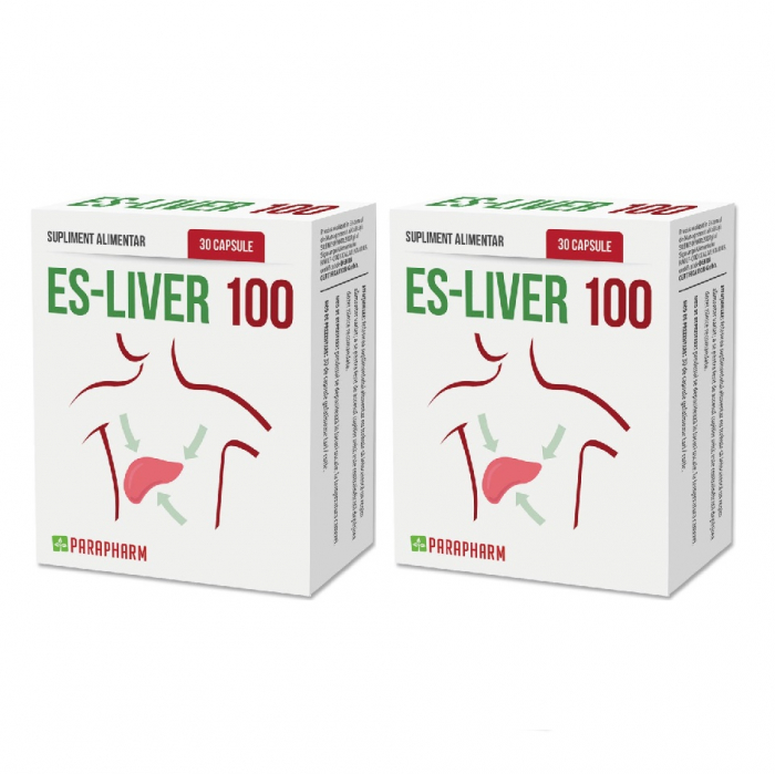 Es-Liver 100, 30 capsule, 1+1 gratis [1]