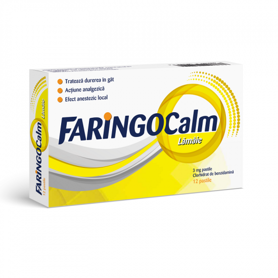 Faringocalm Lamaie, 12 pastile [1]