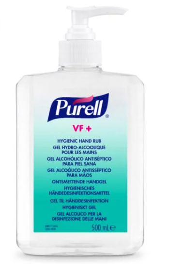 Gel dezinfectant maini 80 % alcool etilic ( ethanol ) Gojo Purell VF+ , 500 ml, flacon cu pompita [1]