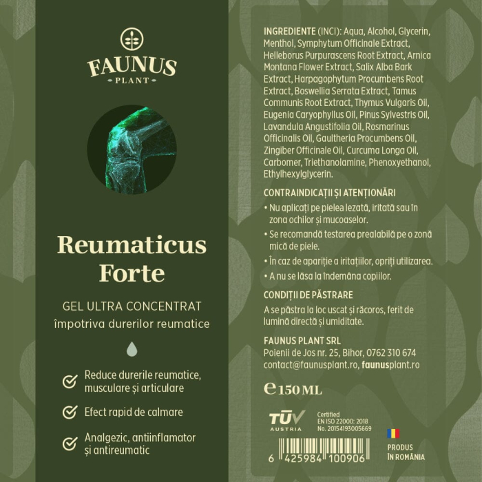 Gel Reumaticus Forte 150ml [7]