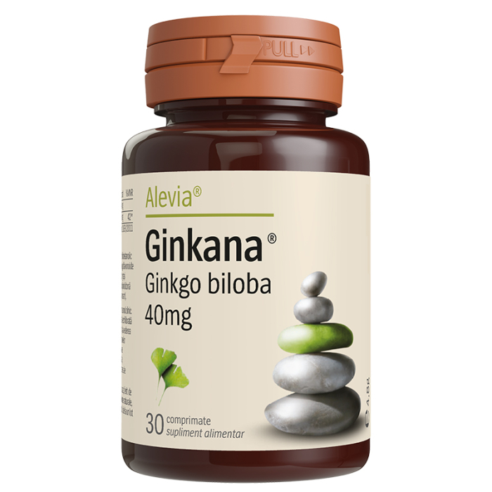 Ginkana Ginkgo Biloba 40mg 30 comprimate [1]