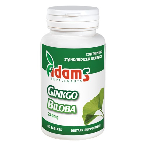 Ginkgo Biloba 60tab Adams Supplements [1]