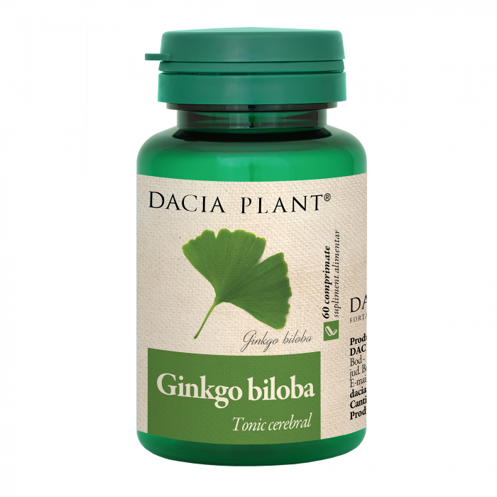 Ginkgo Biloba, 60 comprimate [1]