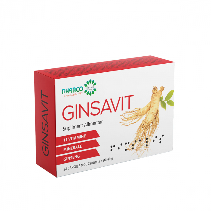 Ginsavit, 24 capsule [1]
