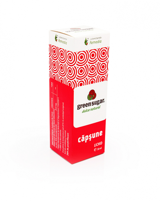 Green Sugar lichid cu aromă de căpșune [1]