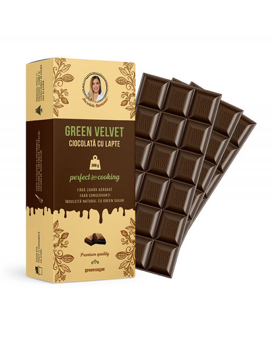 Green Velvet ciocolată cu lapte - 300g [1]