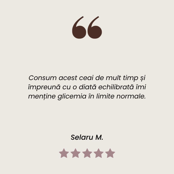 Ceai -Rețete Tradiționale- Glicemie Normala 180g [11]