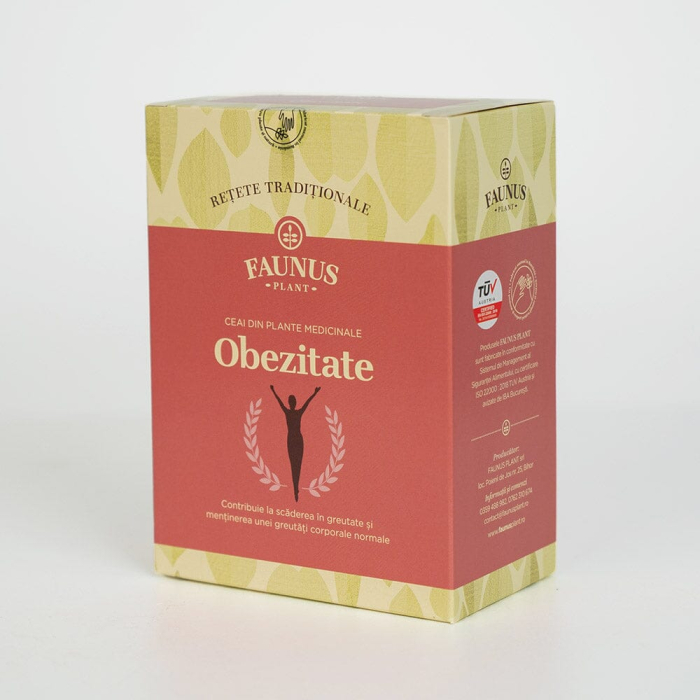 Ceai -Rețete Tradiționale- Obezitate 180g [9]
