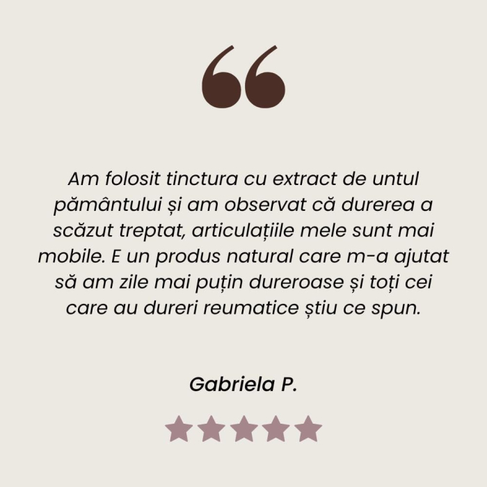 Tinctură Untul Pământului 200ml [10]