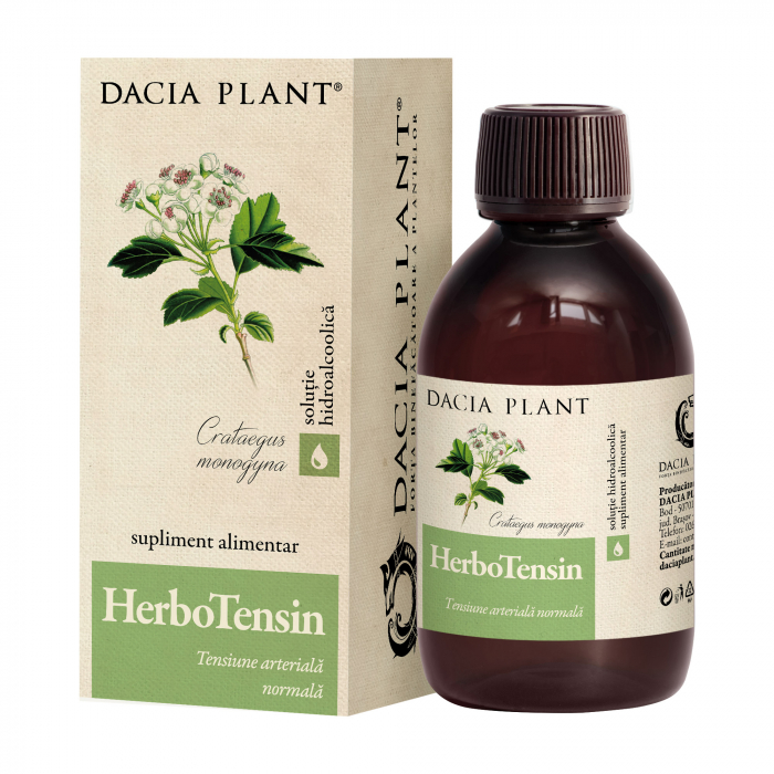 HerboTensin (Reglator al tensiunii) tinctură, 200 ml [1]