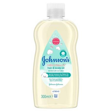 Johnsons Baby Ulei CottonTouch pentru par si scalp, 300 ml [1]