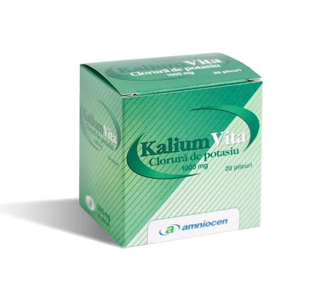 Kalium Vita 1000 mg, 20 plicuri [1]