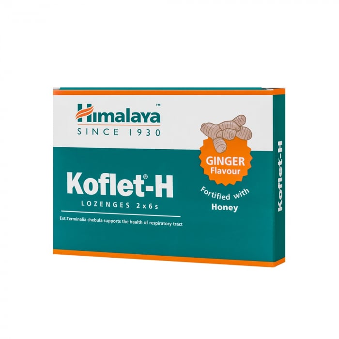 Koflet-H Pastile de supt cu aroma de ghimbir x 12 pastile [1]