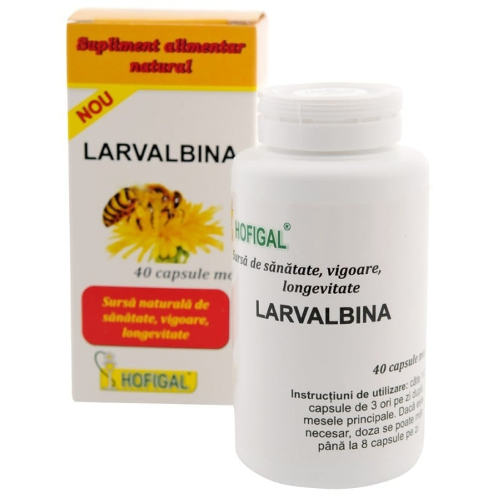 Larvalbina 40 capsule moi Hofigal [2]